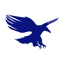 Eagle stock illustration on white background