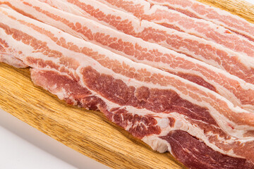 최고급 돼지로 만든 삼겹살