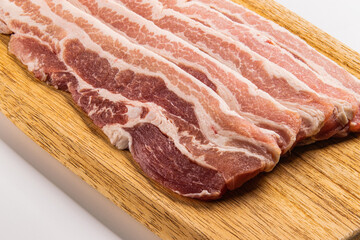 최고급 돼지로 만든 삼겹살