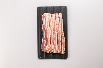 최고급 돼지로 만든 삼겹살