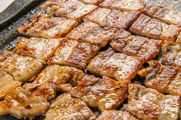 최고급 돼지로 만든 삼겹살