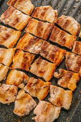 최고급 돼지로 만든 삼겹살