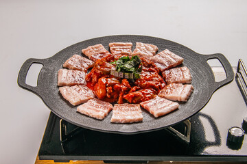 최고급 돼지로 만든 삼겹살