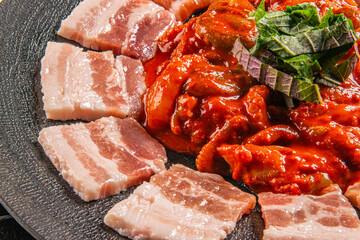 최고급 돼지로 만든 삼겹살