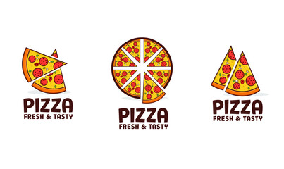 Pizza logo design