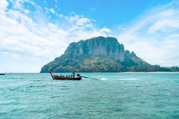 Seascapes and tropical islands in Krabi