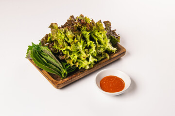 신선한 쌈 야채 모음