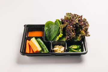 신선한 쌈 야채 모음