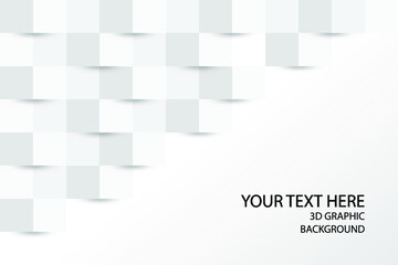 3D background image cover ppt document