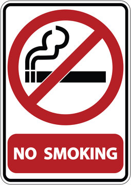 New No Smoking Signs Poster