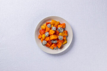 냉동 열대 과일 종합 믹스