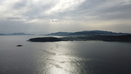 Obraz premium 角島 山口県下関市 角島大橋