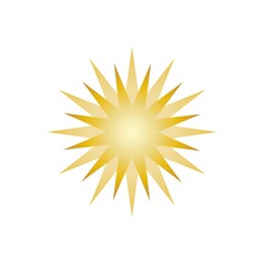 sun illustration logo