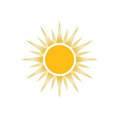 sun illustration logo
