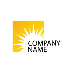 sun illustration logo