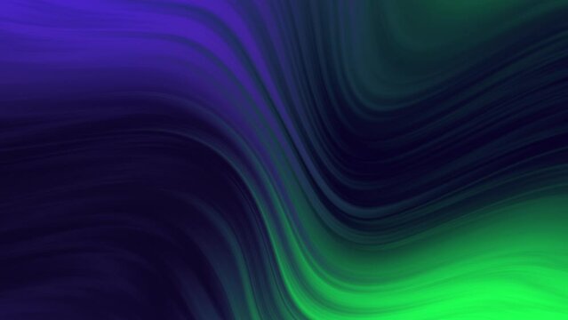 Fluid gradient background abstract texture with green and deep blue purple color
