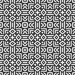 Abstract seamless geometric pattern.