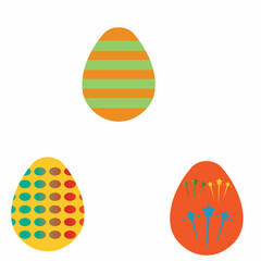 Easter vector icon tamplate background