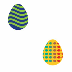 Easter vector icon tamplate background