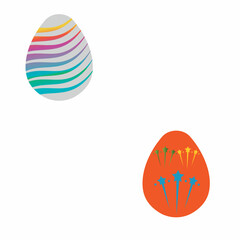 Easter vector icon tamplate background