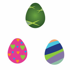 Easter vector icon tamplate background