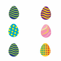 Easter vector icon tamplate background