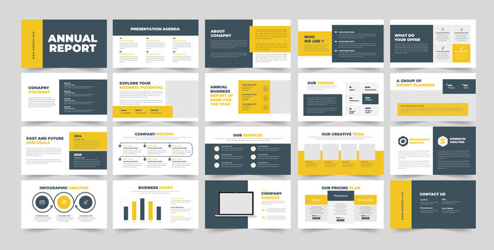 Annual Report PowerPoint Template 