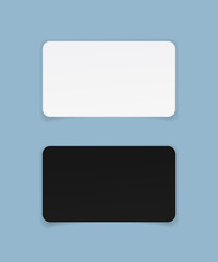 business corporate card blank template