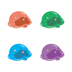 スライムモンスター4種類