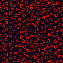 Vector Seamless Hand Drawn Scribble Pattern. Minimal Artistic Sketch Endless Print.