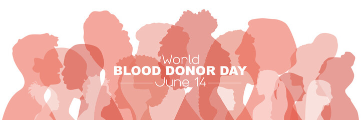 World Blood Donor Day banner.