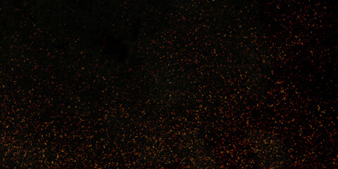 Luxury Gold glitter on black background. Holiday abstract texture. night dark background with gold scattering, golden sparks vactor illustration.