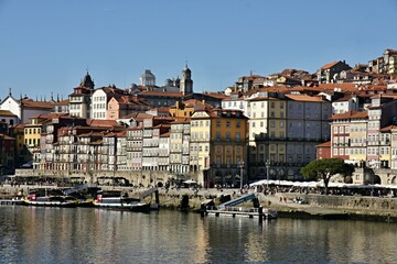 Porto panorama view with Douro river - Portugal 