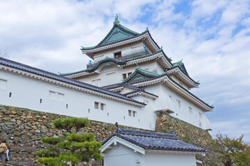 Fototapeta premium Wakayama Castle in Wakayama city, Japan.