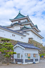 Wakayama Castle in Wakayama city, Japan.