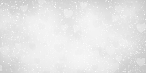 christmas background with snowflakes