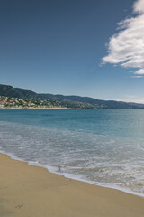 Plage du Lavandou, écume