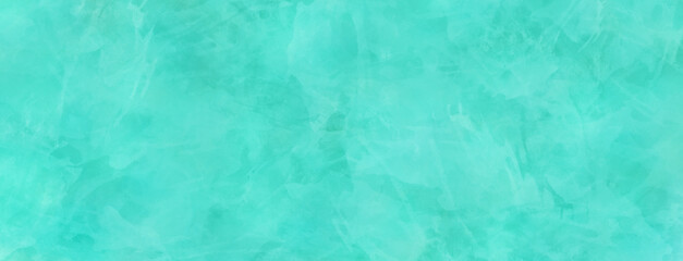 Light turquoise background Soft green blue painted texture Bright teal aquamarine cyan color Subtle abstract textured grunge paint pattern Banner header backdrop template Painting design element image