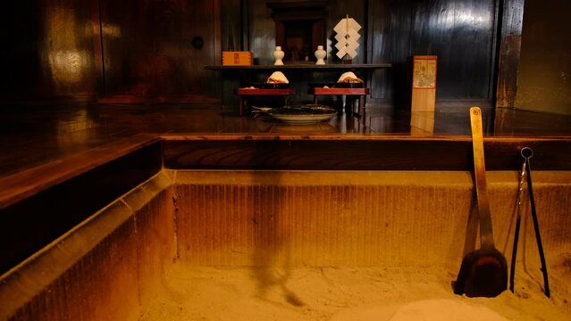 エビスさまと囲炉裏