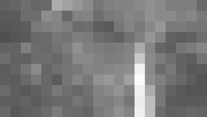 Obraz premium Mosaic Pixelated Censored Video Content Concept