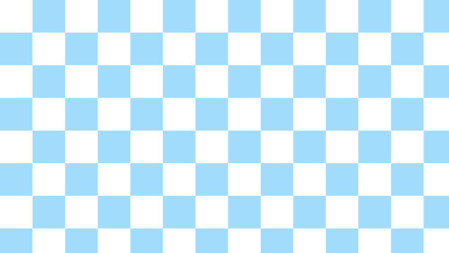 cute blue and white checkerboard, checkered, gingham, plaid, tartan pattern background