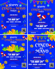 Cinco de mayo instagram story 