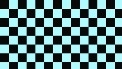 Fototapeta premium blue and black checkerboard, checkered, gingham, plaid, tartan pattern background