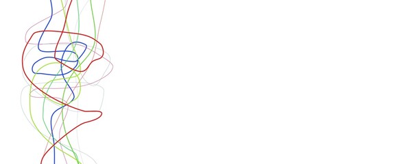 Abstract scrambled colorful lines vector illustration, perfect for background, dump background, backdrop, interior design, wallpaper, illustration