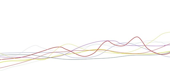 Abstract scrambled colorful lines vector illustration, perfect for background, dump background, backdrop, interior design, wallpaper, illustration