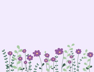 flowers border