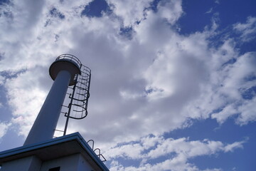 石川県かほく市の観光スポット、旧白尾灯台