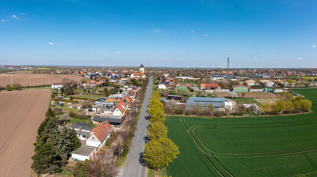 Salzlandkreis Blick &uuml;ber Egeln