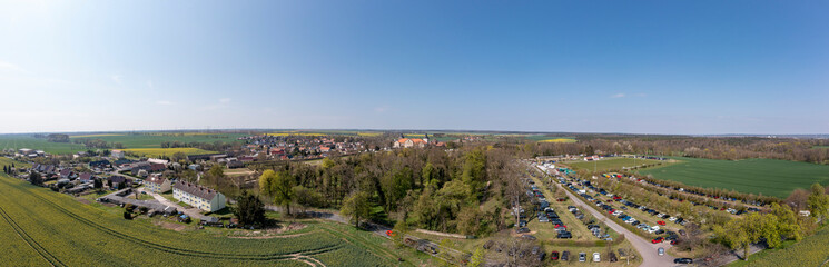 Fototapeta na wymiar Hundisburg Haldensleben Landkreis Börde
