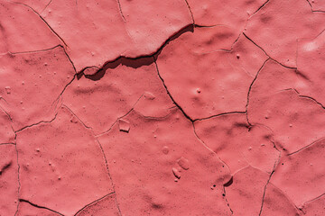 Craquelure paints on old walls- art background